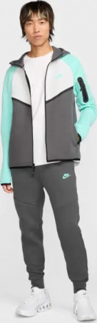 Спортивний костюм Nike SPORTSWEAR TECH WINDRUNNER сіро-бірюзово-білий HV6512-068__HV6513-068