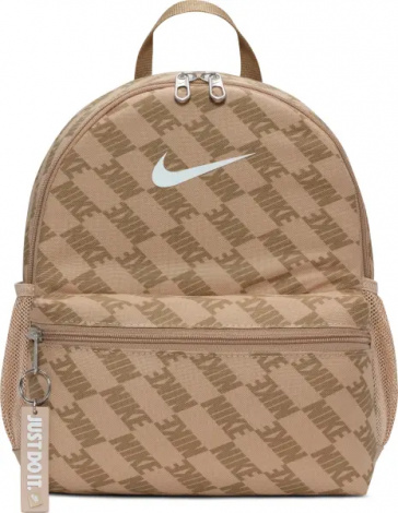 Рюкзак подростковый Nike BRASILIA JDI MINI светло-коричнево-коричневый HV6481-200