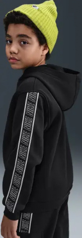 Спортивний костюм підлітковий Nike SPORTSWEAR CLUB FLEECE чорний HQ9321-010__HQ9323-010
