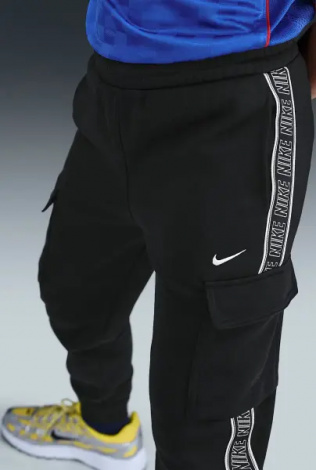 Спортивний костюм підлітковий Nike SPORTSWEAR CLUB FLEECE чорний HQ9321-010__HQ9323-010