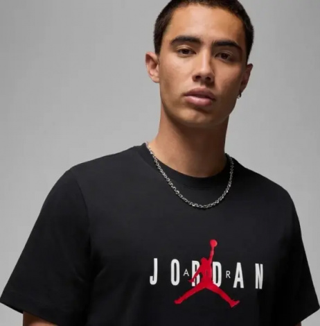 Футболка Nike JORDAN AIR STRETCH чорна HQ1893-010