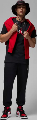 Футболка Nike JORDAN AIR STRETCH чорна HQ1893-010
