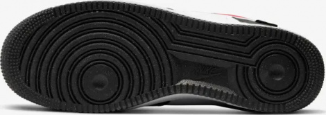 Кроссовки Nike AIR FORCE 1 '07 NEXT NATURE черно-бело-красные HM0721-002
