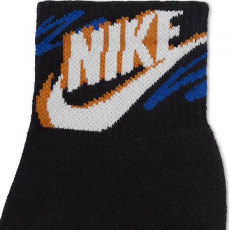 Шкарпетки Nike EVERYDAY PLUS ANKLE SOCKS чорні, сині (3 пари) HJ9378-902