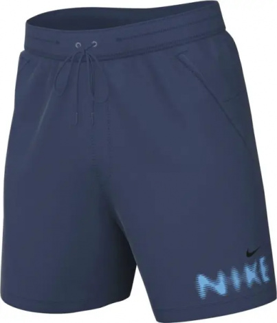 Шорти Nike FORM DRI-FIT 18CM UNLINED VERSATILE темно-сині HJ3105-437