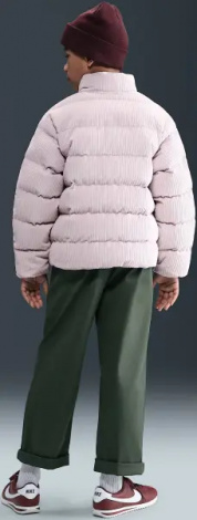 Куртка підліткова Nike SPORTSWEAR ALL DAY PLAY THERMA-FIT LOOSE-FIT PUFFER світло-бузкова HJ2543-019