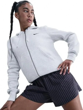 Толстовка жіноча Nike SPORTSWEAR PHOENIX FLEECE світло-сіра HJ0995-051