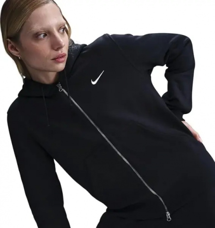 Толстовка жіноча Nike SPORTSWEAR PHOENIX FLEECE чорна HJ0995-010