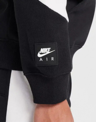 Спортивний костюм підлітковий Nike AIR FLEECE чорно-білий HF8812-010__HF8811-010