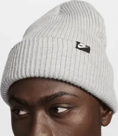 Шапка Nike PEAK FUTURA BEANIE сіра HF0326-063