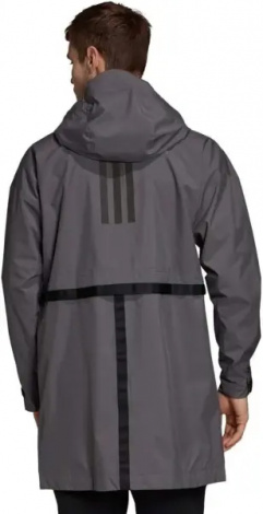 Куртка Adidas URBAN RAIN.RDY PARKA темно-сіра GE5865
