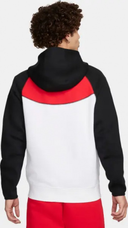 Спортивный костюм Nike SPORTSWEAR TECH FLEECE WINDRUNNER красно-бело-черный FZ4709-100__FZ4710-657