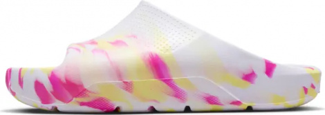 Шлепанцы подростковые Nike JORDAN POST (GS) бело-желто-розовые FZ3154-156