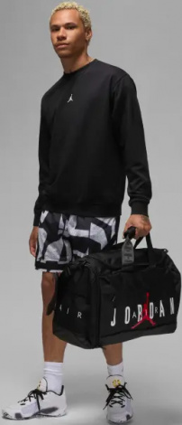 Шорты Nike JORDAN SPORT DRI-FIT MESH DIAMOND черно-белые FV8630-010