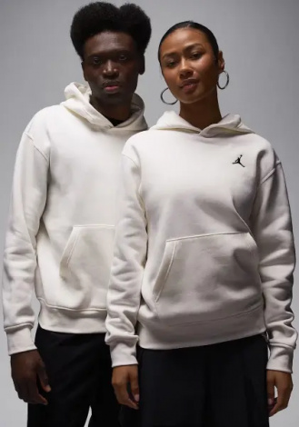 Худі Nike JORDAN BROOKLYN FLEECE PULLOVER HOODIE молочне FV7281-133