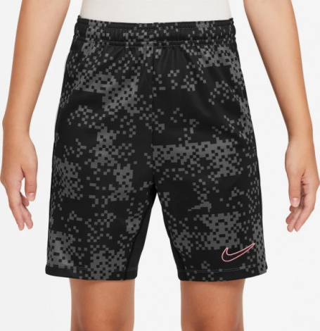 Шорти підліткові Nike K NK DF ACDPR SHORT K GX чорно-сірі FV0289-069