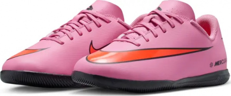 Футзалки (бампы) детские Nike JR MERCURIAL VAPOR 16 CLUB IC розово-красные FQ8289-600