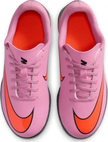 Футзалки (бампы) детские Nike JR MERCURIAL VAPOR 16 CLUB IC розово-красные FQ8289-600