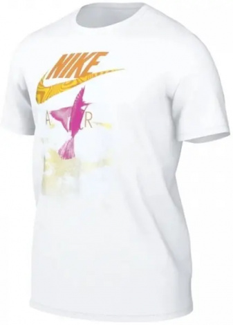 Футболка Nike BRANDRIFF IN AIR біло-помаранчево-рожева FQ3774-100