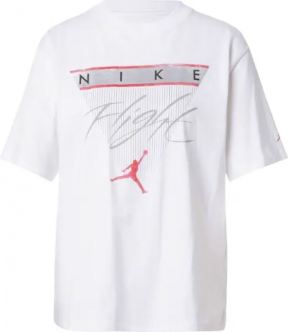 Футболка жіноча Nike JORDAN FLIGHT HERITAGE GRAPHIC біла FQ3240-100