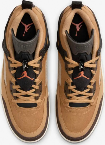 Кроссовки Nike JORDAN SPIZIKE LOW коричнево-черные FQ1759-202