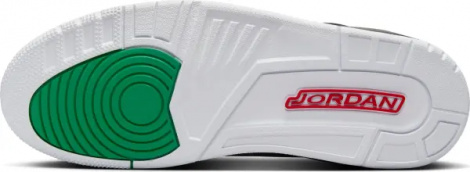 Кроссовки Nike JORDAN SPIZIKE LOW черно-красно-зеленые FQ1759-060