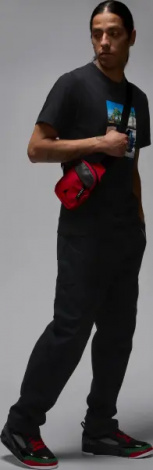 Кроссовки Nike JORDAN SPIZIKE LOW черно-красно-зеленые FQ1759-060