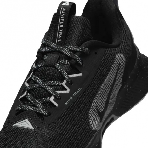 Кроссовки для трейлраннинга женские Nike JUNIPER TRAIL 3 черно-серебряные FQ0902-001