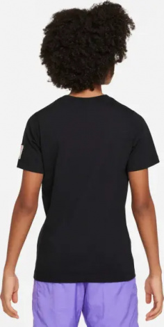 Футболка подростковая Nike SPORTSWEAR BOXY черная FN9614-010
