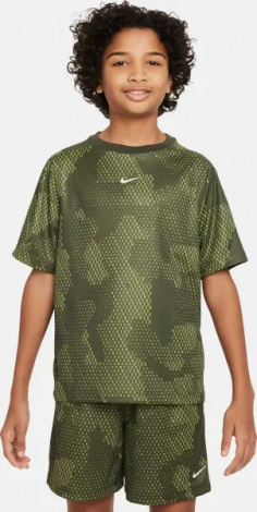 Футболка підліткова Nike MULTI DRI-FIT оливкова FN8694-325