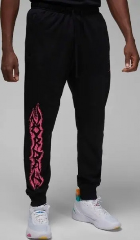 Спортивный костюм Nike JORDAN DRI-FIT SPORT GRAPHIC FLEECE черно-розовый FN5812-010__FN5814-010