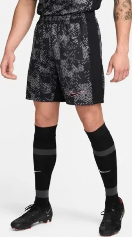 Шорти Nike ACADEMY PRO DRI-FIT GRAPHIC чорно-сіро-рожеві FN2413-069