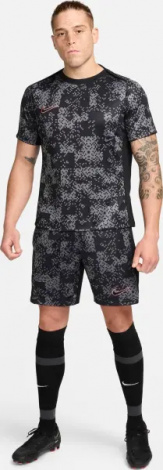 Шорти Nike ACADEMY PRO DRI-FIT GRAPHIC чорно-сіро-рожеві FN2413-069