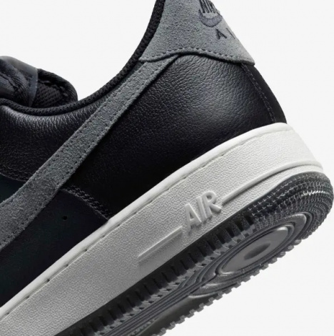 Кроссовки Nike AIR FORCE 1 '07 LV8 черно-темно-серые FJ4170-004