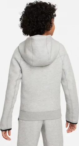 Толстовка підліткова Nike TECH FLEECE сіра FD3285-063