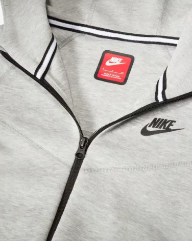 Толстовка підліткова Nike TECH FLEECE сіра FD3285-063