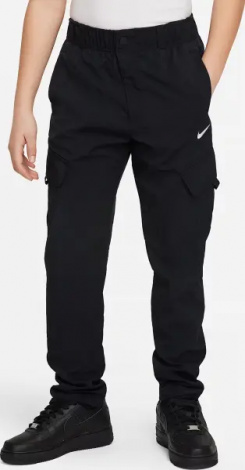 Спортивні штани підліткові Nike OUTDOOR PLAY WOVEN CARGO чорні FD3239-010