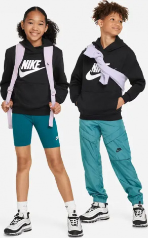 Худі підліткове Nike SPORTSWEAR CLUB FLEECE чорне FD2988-010