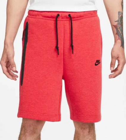 Шорти Nike SPORTSWEAR TECH FLEECE SHORTS червоні FB8171-672
