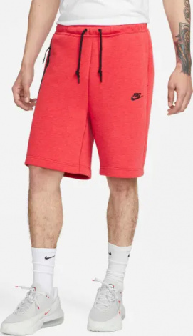 Шорти Nike SPORTSWEAR TECH FLEECE SHORTS червоні FB8171-672