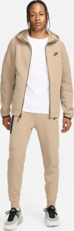 Спортивный костюм Nike SPORTSWEAR TECH FLEECE бежевый FB7921-247__FB8002-247
