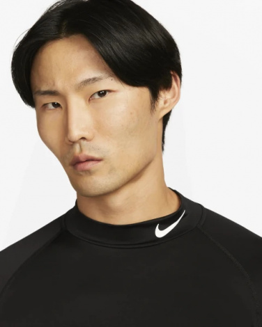 Термобілизна гольф Nike M NP DF TIGHT LS MOCK чорний FB7908-010