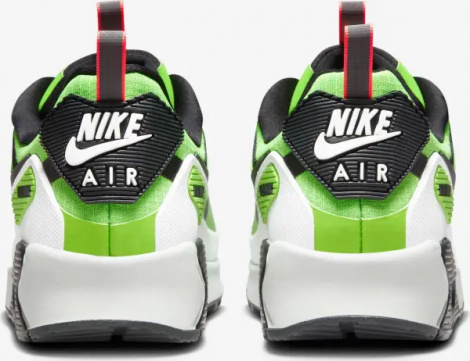 Кроссовки Nike AIR MAX 90 DRIFT зелено-красно-бело-черные FB2877-300