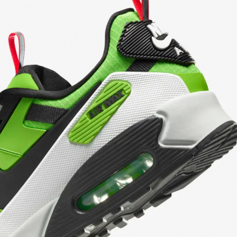 Кроссовки Nike AIR MAX 90 DRIFT зелено-красно-бело-черные FB2877-300