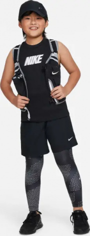 Майка підліткова Nike DRI-FIT MULTI+ чорна FB1281-010