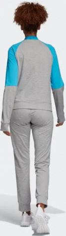 Спортивный костюм женский Adidas PERFORMANCE серо-голубой DV2435