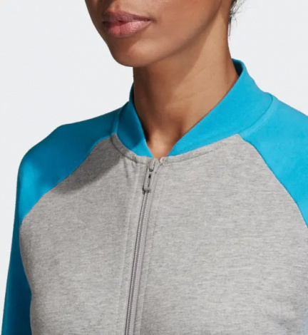 Спортивный костюм женский Adidas PERFORMANCE серо-голубой DV2435