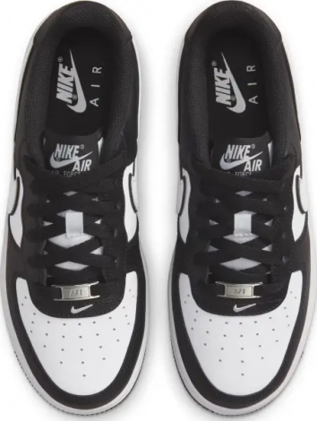 Кросівки підліткові Nike AIR FORCE 1 LV8 2 (GS) чорно-білі DV1621-001