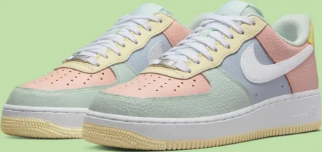 Кроссовки Nike AIR FORCE 1 LOW "EASTER" разноцветные DR8590-600