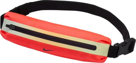 Сумка на пояс Nike SLIM RUNNING 3.0 темно-оранжево-черная DR5199-634